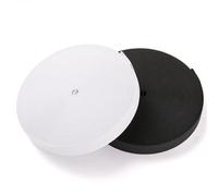 HSTWODE 1 pièce - 20/50 m de long - 0,8 à 1,5 cm de large - Noir et blanc - Bandes élastiques plates - Corde très élastique - Couture - Bordure en dentelle - Ruban de ceinture - Accessoire pour