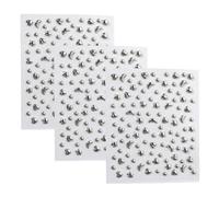 HSTWODE Lot d'autocollants tendance avec strass dorés et argentés pour le visage, pour fête, festival, costume, artisanat, cadre photo, cartes de vœux (étoiles et lune)