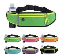HSTWODE Sac de course étanche, sac de course réglable, ceinture de course avec gourde, ceinture de course ultra légère pour téléphone portable, ceinture de course, ceinture de course, jogging, femme,