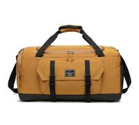 HSTWODE Sac de sport - 55 l - Grand sac de gym pliable - Léger - Pour le sport, le fitness, les voyages - Convient pour hommes et femmes, kaki, Sangle de tapis de yoga fixe avec boucle de fermeture