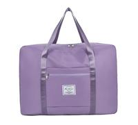 HSTWODE Sac de sport Sac de voyage Moving Bag Tailles disponibles 16 L à 70 L Sac de rangement Grand sac de gym pliable Sac d'entraînement, Violet clair, medium 20L, Simple et élégant