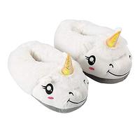 Hstyle Unisexe Licorne Pantoufles Chaud Belle Adulte À La Maison Chaussures De Loungewear