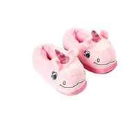 Hstyle Unisexe Licorne Pantoufles Chaud Belle Adulte À La Maison Chaussures De Loungewear, Rose, 36/41 EU