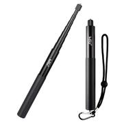 HSU 150cm Perche à Selfie Invisible pour Insta 360 Action Cam, Perche à Main Extensible pour GoPro et Osmo Action Caméras (Courroie de Poignet Incluse)