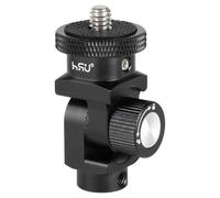 HSU Adaptateur vertical en aluminium pour caméra d'action 1/4"-20 | Adaptateur rotatif à 180° et horizontal à 360° pour caméra Hero 13/12, Insta 360 X5/X4 et autres accessoires standard 1/4