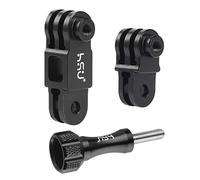 HSU Bras d'Extension GoPro, Support d'Extension Ajustable en Alliage d'Aluminium pour Les Caméras d'action Hero 12/11/10/9/8/7/6/5/4/3