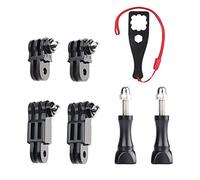 HSU Bras d'extension pour GoPro, Fixation de caméra d'action, Support d'extension Ajustable pour Hero 12/11/10/9/8/7/6/5/4/3