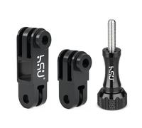 HSU Bras d'extension pour GoPro, Kit de Support de caméra d'action en Alliage d'aluminium pour Hero 12/11/10/9/8/7/6/5/4/3