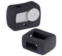 HSU Lot de 2 housses de protection contre le vent pour Osmo Action 6 - Pour enregistrement audio vidéo en plein air