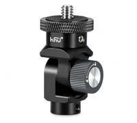 HSU Support vertical pour caméra d'action, adaptateur de trépied en alliage d'aluminium 180 degrés pour Hero 13/12 Insta 360 X5/X4/X3