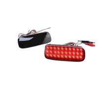HSUF 3ème Feu Stop 2X Réflecteur De Pare-chocs Arrière À LED Rouge 6340E6, 6340E7 Pour Citroen C1 C5 2004-2008 6340E6 6340 E6 6340E7 6340 E7 9659830680 3ème Feux Stop Arrière(Smoke)