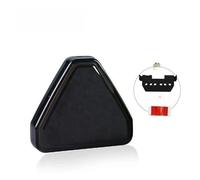 HSUF Feu de signalisation freinage voiture universel Style F1, Triangle sportif LED, feu antibrouillard arrière, stroboscope troisième arrêt Troisième Feu Stop Led(Noir)