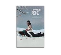 HSUREWTRK Affiches « Let The Right One in 1 » - Impression sur toile décorative vintage pour salon, chambre à coucher, décoration - 40 x 60 cm - Style sans cadre