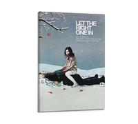 HSUREWTRK Affiches « Let The Right One in 1 » - Impression sur toile décorative vintage pour salon, chambre à coucher, décoration de chambre à coucher - 60 x 90 cm - Style cadre