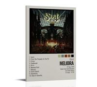 HSUREWTRK MELIORA Affiches murales esthétiques sur toile - Décoration vintage pour salon, chambre à coucher - 30 x 45 cm - Style cadre
