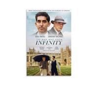 HSUREWTRK Poster de l'infini The Man Who Knew - Impression sur toile décorative vintage pour salon, chambre à coucher - 60 x 90 cm - Style sans cadre