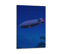 HSUREWTRK Poster décoratif sur toile « The World Is Yours » - Décoration murale vintage pour salon, chambre à coucher - 30 x 45 cm - Style cadre