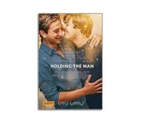 HSUREWTRK Poster mural esthétique sur toile avec inscription « Holding The Man » - Décoration murale vintage pour salon, chambre à coucher - 50 x 75 cm - Style sans cadre