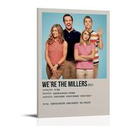 HSUREWTRK Poster mural esthétique « We're The Millers » - Impression sur toile décorative vintage pour salon, chambre à coucher - 30 x 45 cm - Style cadre