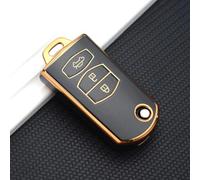 HSUTMEZ Étui de Protection pour clé de Voiture en TPU, 2 ou 3 Boutons, pour Mazda 2, 3, 5, 6, CX7, CX9, RX8, MX5, MPV, Demio