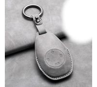 HSUTMEZ Étui en Cuir pour clé de Voiture pour Leapmotor T03 S01 C11 pour 2023 Leapmotor C01 T03 S01 C11 Leap Motor Holder Key Fob Keychain