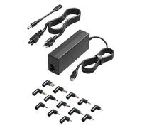 HSXIRQA 100W USB C Universal Laptop Compatible avec HP Lenovo Dell Acer ASUS Toshiba Geteway Samsung MacBook IBM Fujitsu Sony LG MSI Notebook Ultrabook Chromebook Computer Alimentation Adaptateur