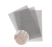 Hsyadazi Lot de 3 grillages métalliques en acier inoxydable 20 mailles 21 x 30 cm, moustiquaire en métal, maille filetée dure et résistante à la chaleur, maille fine pour la ventilation, grille de