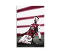 HSYIFF Impression sur toile Affiche Senza Cornice 60*80cm Emile Smith Rowe Inghilterra squadra di calcio 3 Poster di calcio e arte della parete Arredamento moderno della camera da letto della famiglia