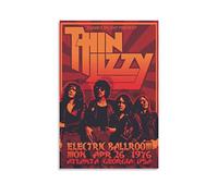 HSYIFF Impression sur toile Affiche Senza Cornice 60 * 80cm Thin Lizzy Band Canvas Wall Art Soggiorno Poster Camera da letto Decor Painting