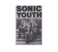 HSYIFF Impression Sur Toile Senza Cornice 50 * 70cm Sonic Youth Band Poster Decorazione Soggiorno Camera da letto Pittura