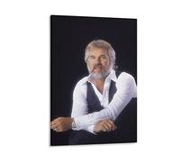 HSYIFF Peintures Sur Toile Senza Cornice 40 * 60cm Il cantante Kenny Rogers Fashionr Homes Poster e stampe d'arte murali Arredamento moderno per la casa per la camera da letto familiare