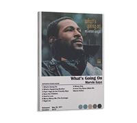 HSYIFF Peintures Sur Toile Senza Cornice 40 * 60cm Marvin Gaye What's Going Picture Print Modern Family Bedroom Decor Posters
