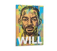 HSYIFF Toile Peinture Senza Cornice 30 * 50cm Rapper Will Smith Poster Canvas Wall Art Room Pictures for Bedroom Gifts Decor