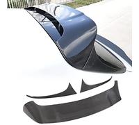 HSYJZSMY Aileron De Toit Arrière pour Porsche Macan Base/Turbo/GTS/S Sport Utility 4-Door 2014-2020,Becquets Arrière,Carbon Fiber Style