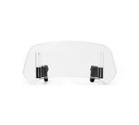 HSYJZSMY Pare-Brise Avant De Moto Pare-Vent pour Indian Chieftain Elite 2017-2024,Réglable Pare-Brise Moto Pare-Brise Déflecteur d'air Pièces Modification Moto,140mm*360mm-Transparent