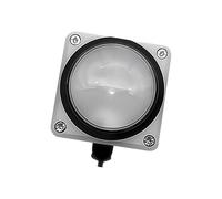 Hsylvanix Bouton de Commutation USB 62 mm, Base en Alliage, White | taille de 62 mm avec tête haute pour la constitution d ' équipes et le contrôle interactif du streaming en