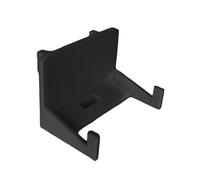Hsylvanix Organisateur de souris pour panneau perforé avec deux, Black | Conception de stockage montée sur panneau perforé, en forme pour la souris, emplacement dédié loin du