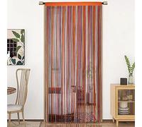 HSYLYM String Porte Rideau décorations de fenêtre diviseur de pièce décorations de Chambre Rideau Simple pour fenêtre 90x200cm Multicolore
