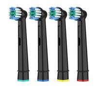 HSYTEK Lot de 4 brossettes compatibles avec Oral B