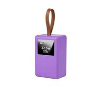 Hsyzygian Batterie de secours portable rechargeable 21700 - 22,5 W - Affichage numérique à charge rapide - Convient pour les voyages en plein air et les situations d'urgence - Boîte de secours à