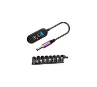 Hsyzygian Câble adaptateur d'alimentation type C femelle vers DC5525 5521 pour ordinateurs portables, tablettes et appareils numériques PD140 W