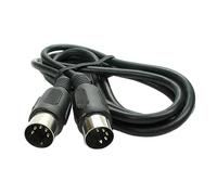 Hsyzygian Câble audio DIN 5 broches vers 5 broches - Transfert mâle vers mâle - Son stéréo pour clavier électronique - Accessoire adaptateur