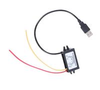 Hsyzygian Câble convertisseur USB 5 V 2 A vers 1,5 V 1 A - Adaptateur d'alimentation pour appareils dépendants de batterie de 1,5 V - Lumière LED - Alternative à la batterie