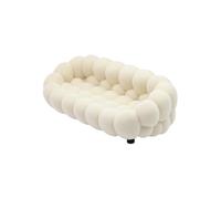 Hsyzygian Canapé miniature pour maison de poupée, décoration de canapé en tissu confortable, idéal pour les présentations créatives, canapé miniature