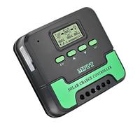 Hsyzygian Efficacité MPPT Contrôleur solaire 12 V 24 V Reconnaissance automatique avec compensation de température pour une utilisation en extérieur Contrôleur de charge solaire MPPT