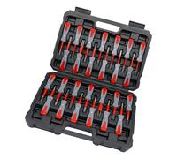 Hsyzygian Extracteur de broches professionnel universel pour bornes de voiture avec 26 outils différents pour le démontage du faisceau de câblage, outil d'extraction de terminaux automobiles