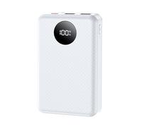 Hsyzygian Manchon d'alimentation portable 20 000 mAh pour batteries 18650 Assemblage facile avec affichage numérique et lumière LED Charge rapide Boîtier d'alimentation mobile
