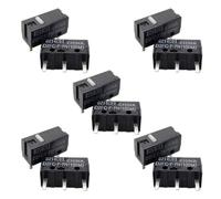 Hsyzygian MicroHot D2FC-F-7N Lot de 2/10 micro-interrupteurs à bouton 3 broches 0,74 N 100 millions de boutons de frettage