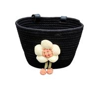 Hsyzygian Panier de vélo réglable en corde souple tissée pour garçons et filles - Pour guidon avant - Tricycles tissés
