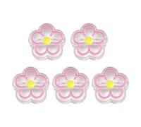 Hsyzygian Perles d'espacement uniques en forme de fleur transparente pour fabrication de bracelets et colliers en cristal acrylique ornement de bijoux fleur